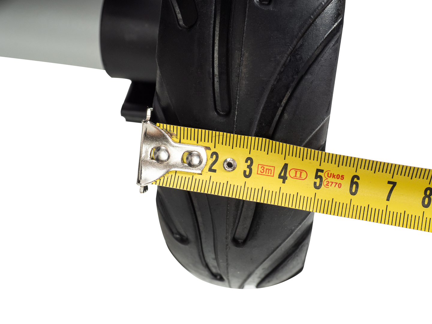 "HyperMotion TOBI VECTOR" triratukas - amžini pripučiami ratai + stūmimo strypas. Spalva: juoda.