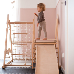 Medinė namų žaidimų aikštelė XL 5in1