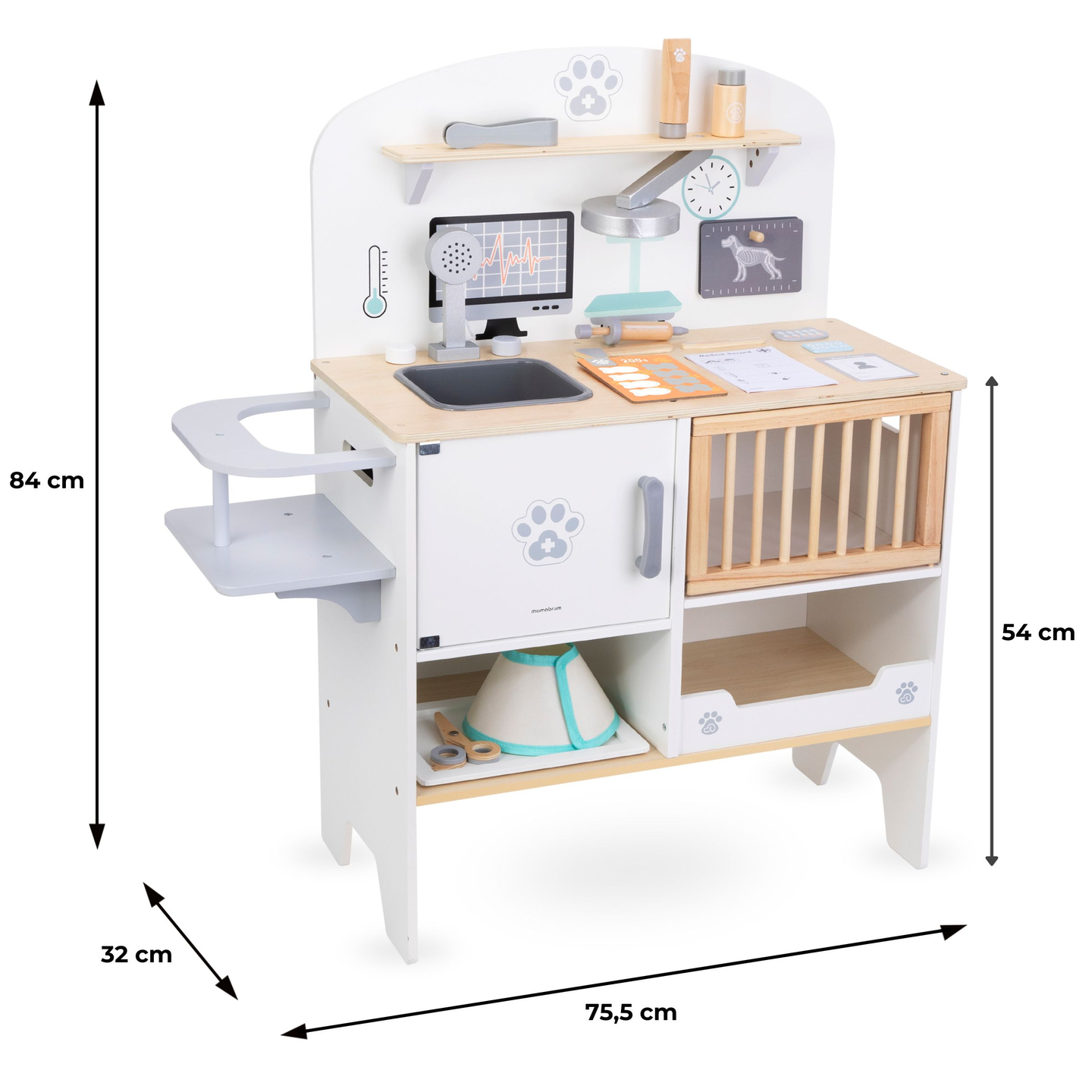 Gyvūnų ligoninė - medinis rinkinys