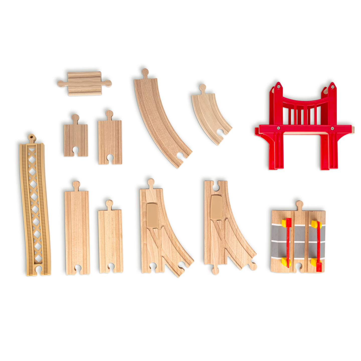 Medinis miesto geležinkelis su elektriniu traukiniu – judančiu kranu, laivu, tiltais