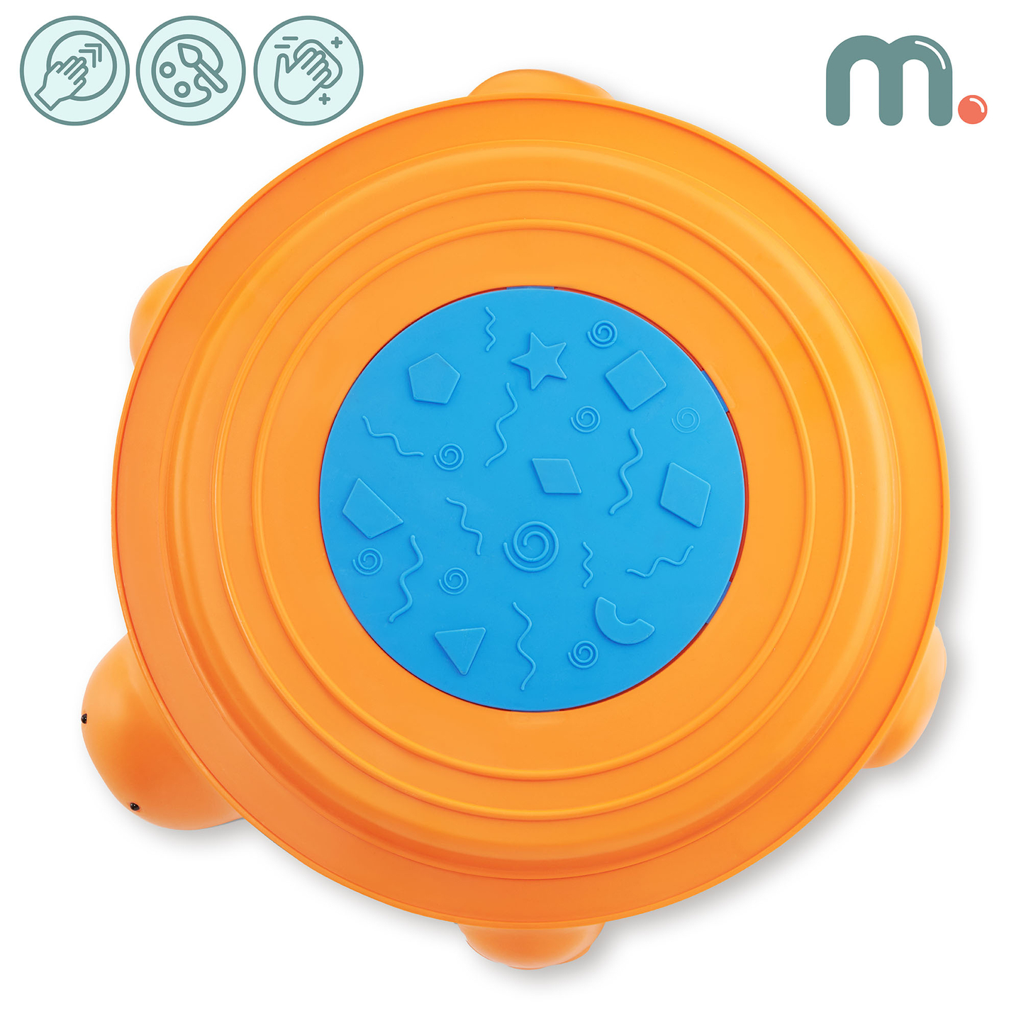 Sensorinis takas vaikams - Spalvotas vėžlys