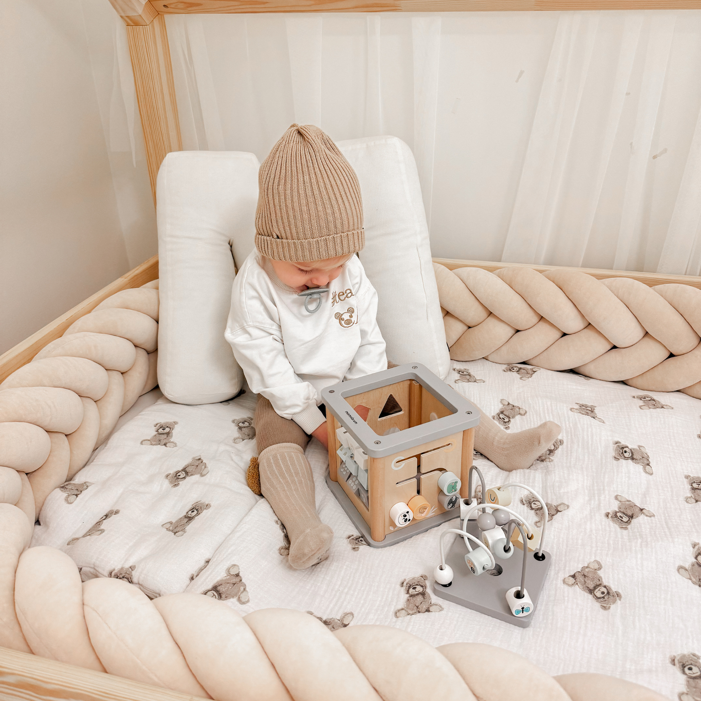 Montessori medinis edukacinis kubas - motorinė kilpa