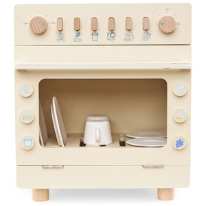 Medinė indaplovė su priedais