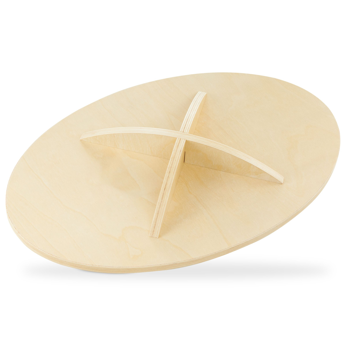 Medinė pusiausvyros lenta su labirintu ir kamuoliukais - balansavimo lenta