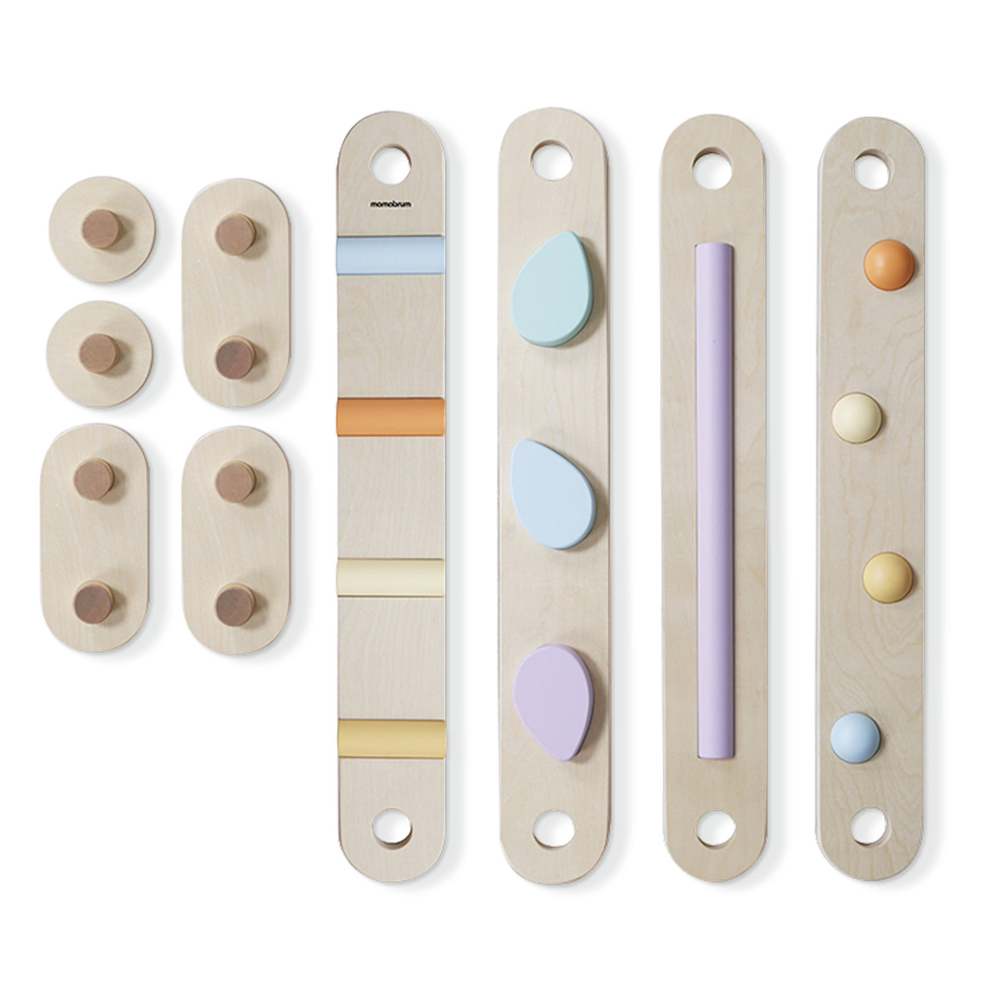 Didelis medinis sensorinis takas - pusiausvyros takas - 9 elementai