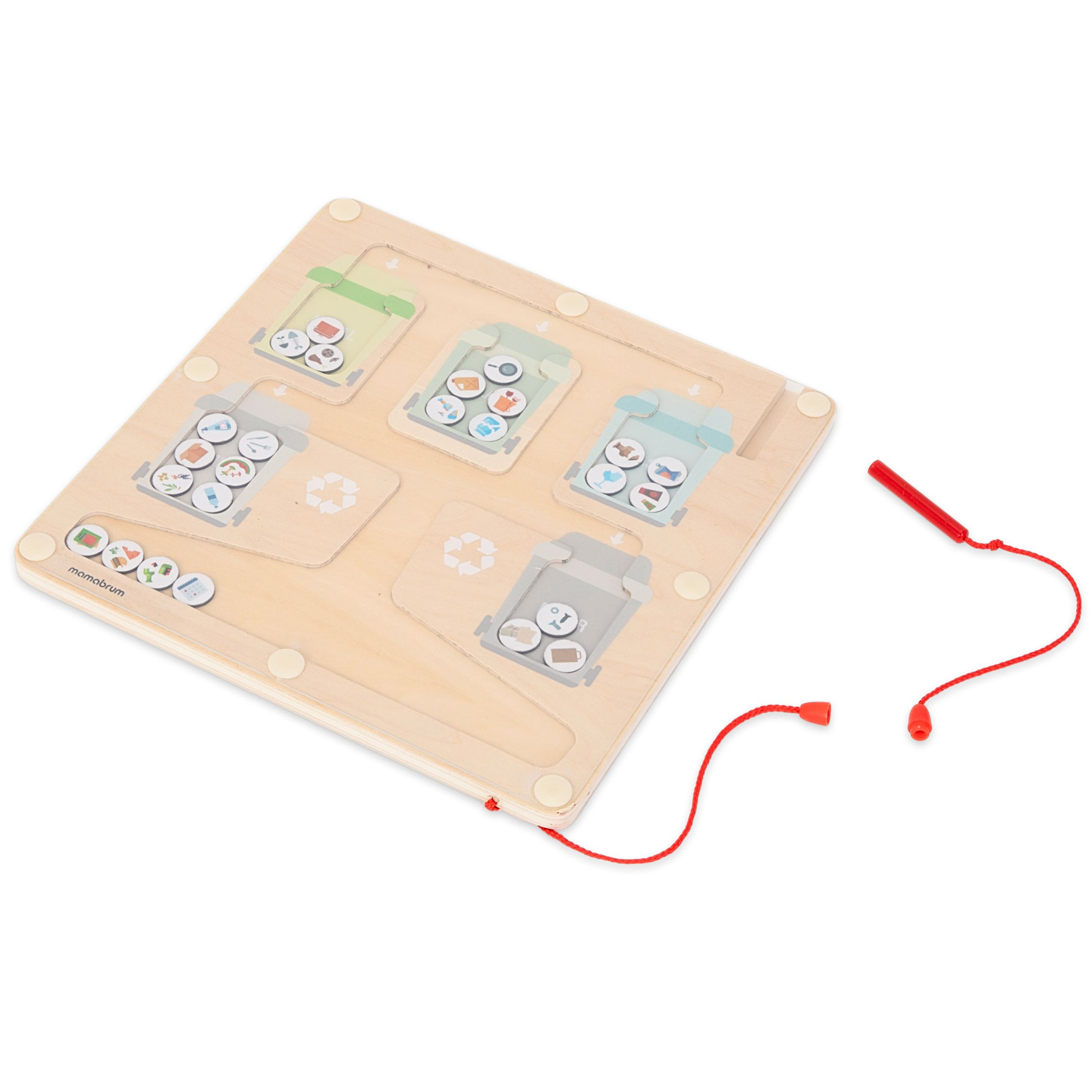 Magnetinė dėlionė Perdirbimas