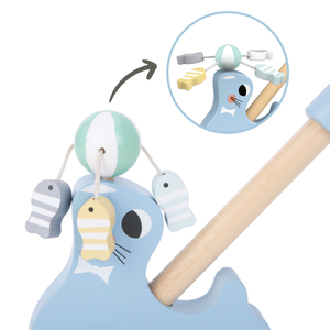 Medinė plomba su stūmikliu - stūmikliu