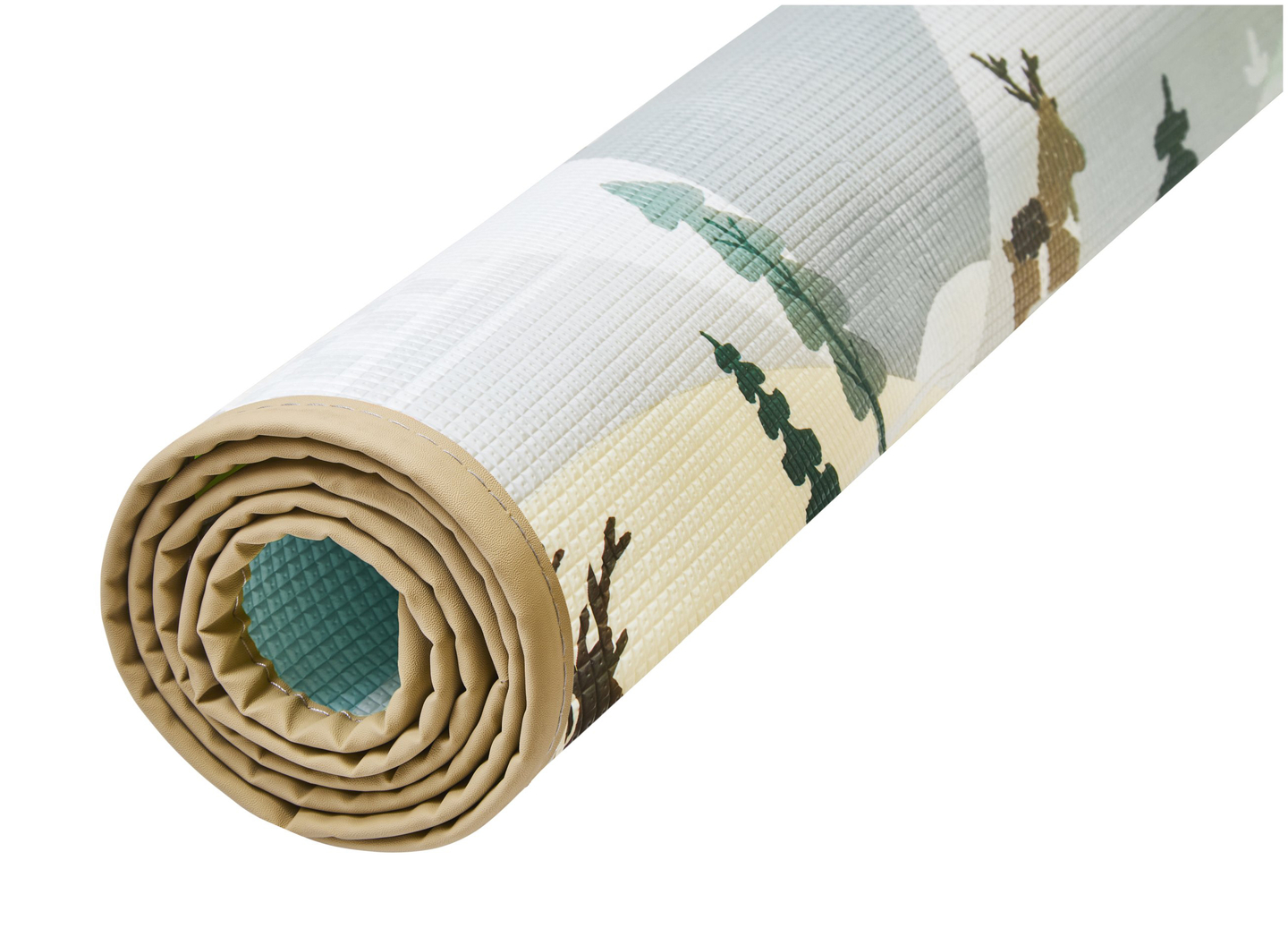 Dvipusis putų kilimėlis - pasakų šalis / žiemos miestas