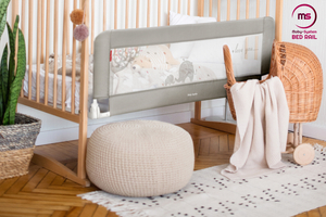 Lovos apsauginė užtvara - lovos turėklas - pilka