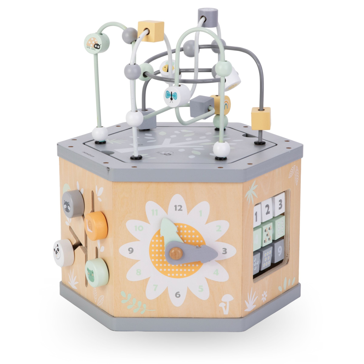 Interaktyvus 7-in-1 medinis mokomasis kubas - motorinė kilpa