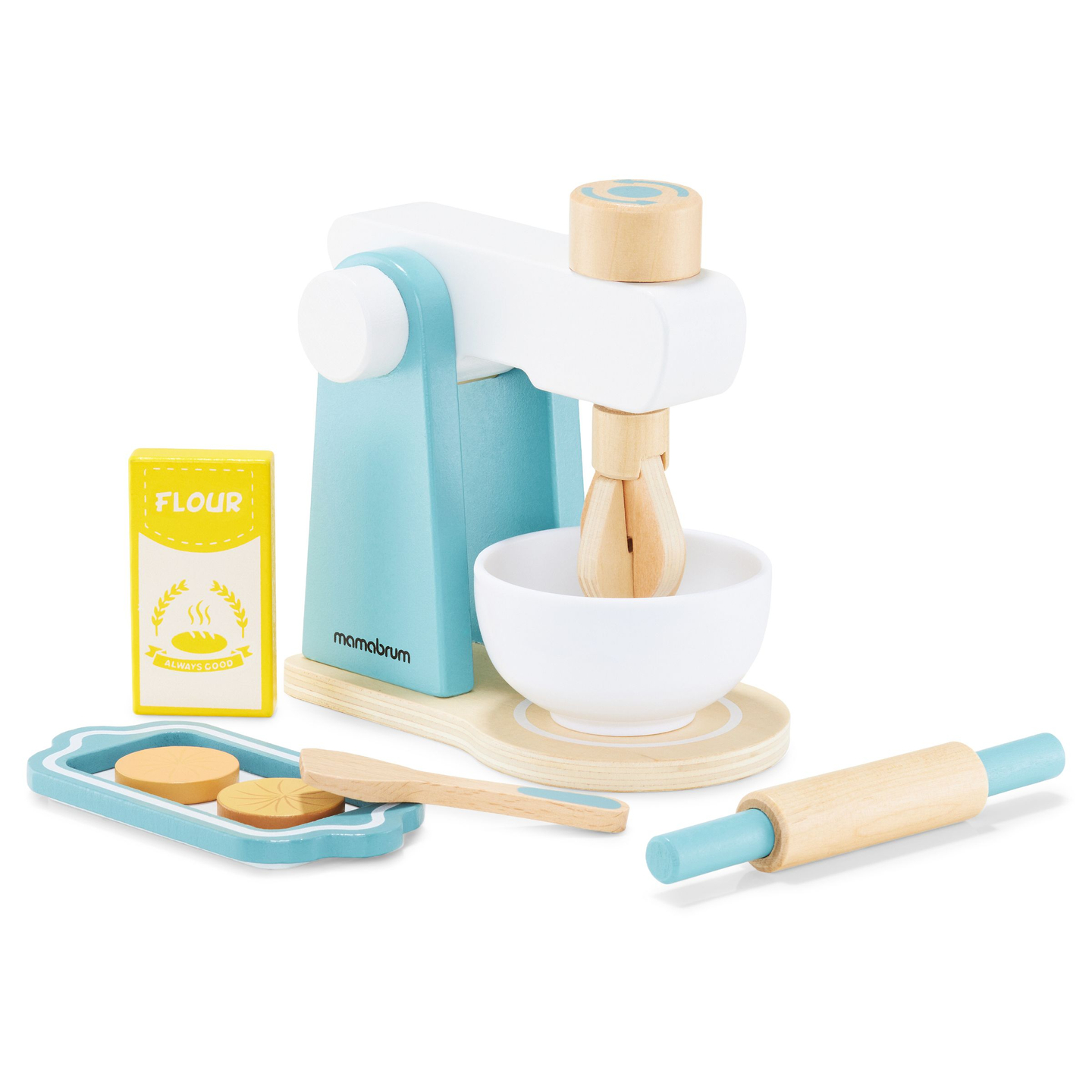 Medinis maišytuvas su priedais