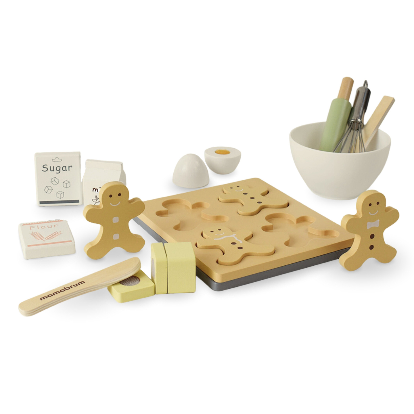 Medinių meduolių rinkinys