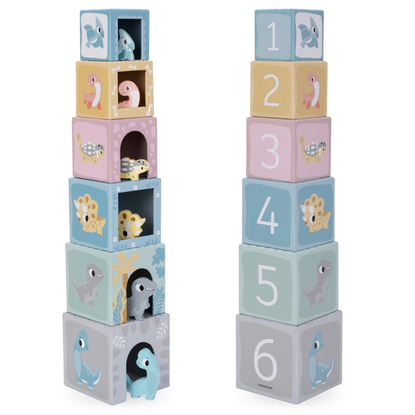 Bokšto rūšiuoklė su figūrėlėmis Dinozaurai