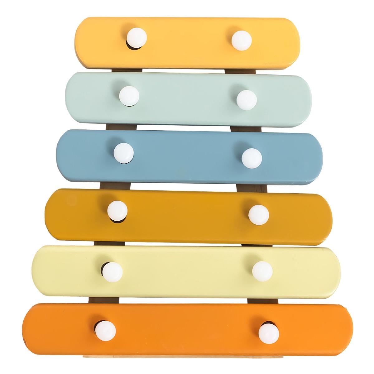 Vaikiškų instrumentų rinkinys su dramblio motyvu