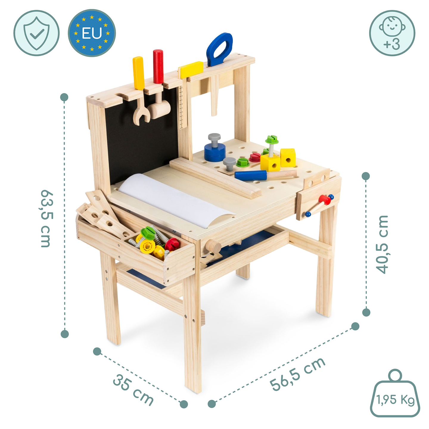 Medinis "pasidaryk pats" rinkinys XXL - 75 dalys