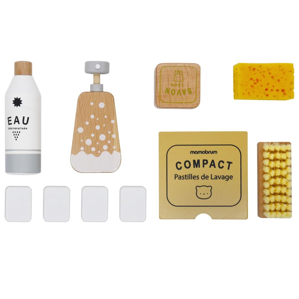 Medinis valymo rinkinys vaikams - 10 elementų