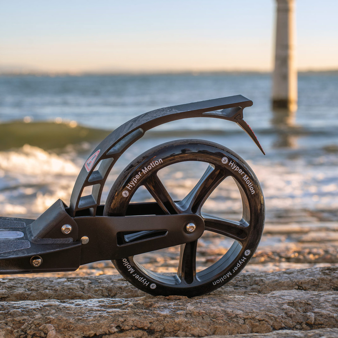 "HyperMotion DRAGSTER" miesto paspirtukas Juodas