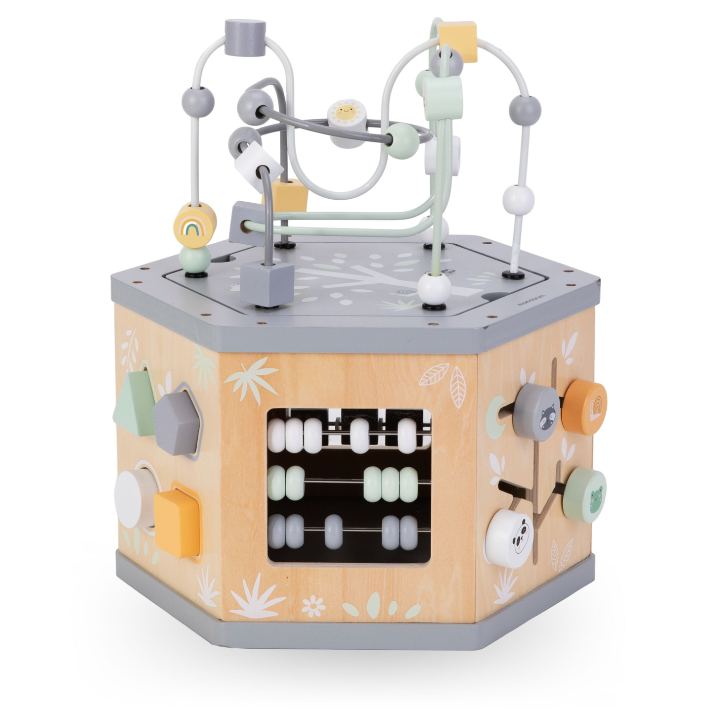 Interaktyvus 7-in-1 medinis mokomasis kubas - motorinė kilpa