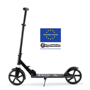 Dviejų ratų motoroleris jaunimui - su amortizatoriumi - Hypermotion CITY SWIFT Digital Lion - 100 kg