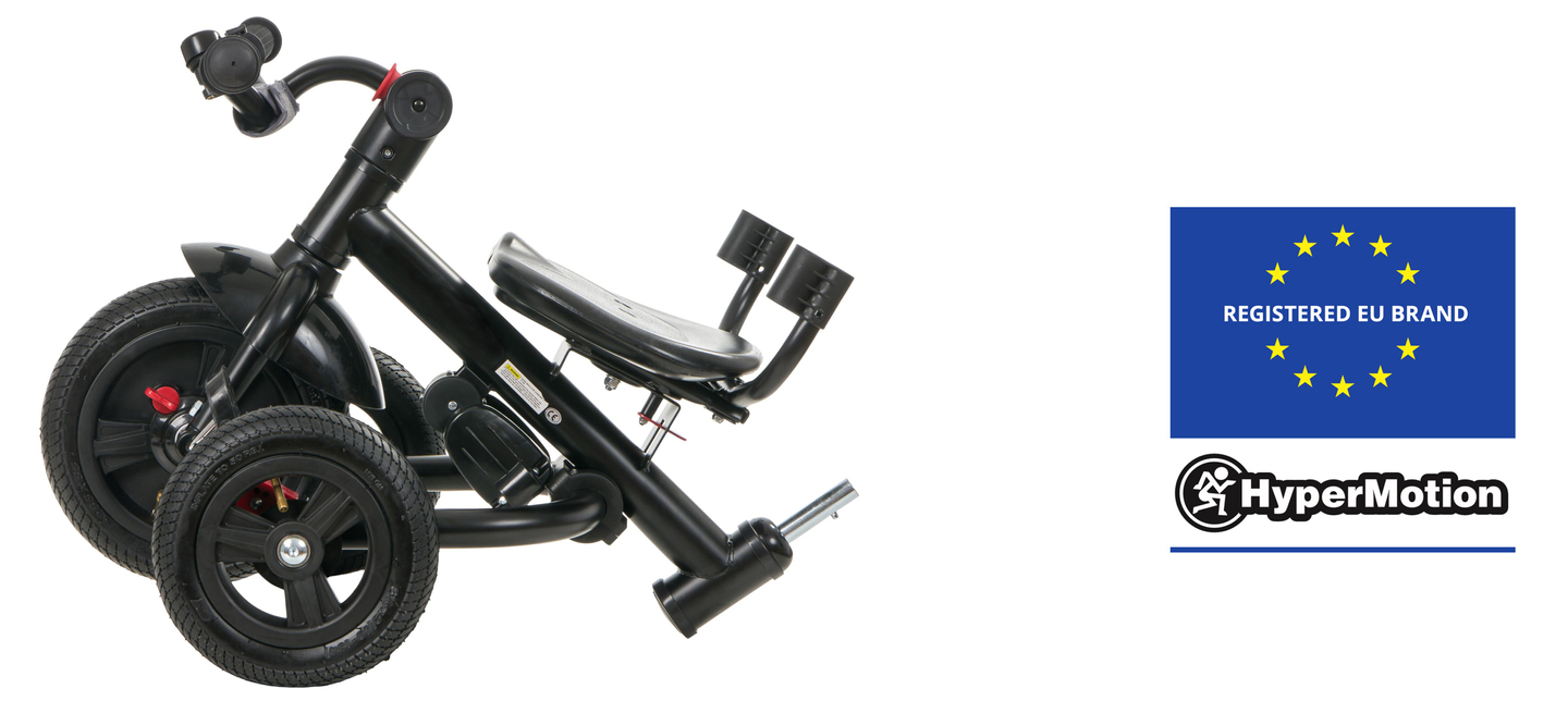 "Tobi Velar" triratukas + lietaus plėvelė - rožinė