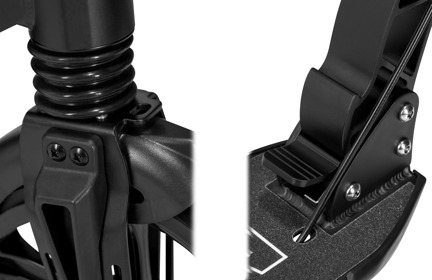 "HyperMotion REGAMO" suaugusiųjų paspirtukas - juodas