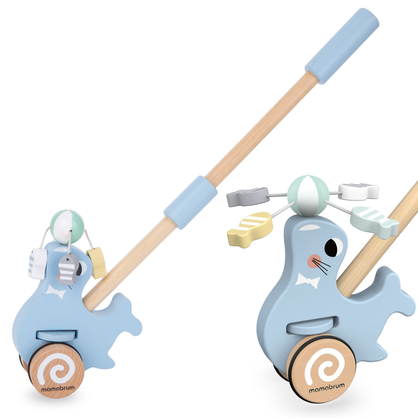 Medinė plomba su stūmikliu - stūmikliu