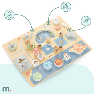 Medinė manipuliacinė lenta - Cosmos