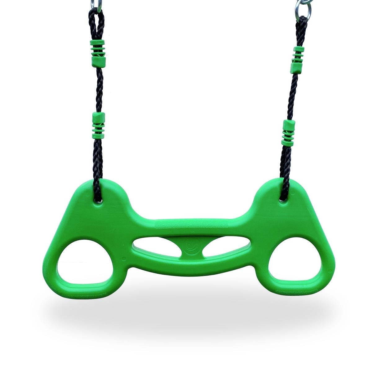 XXL sodo žaidimų aikštelė vaikams su sūpynėmis, gimnastikos trapecija ir čiuožykla