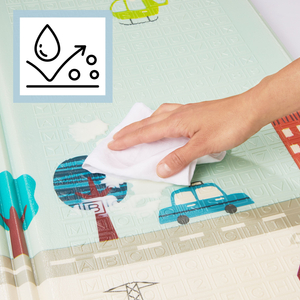 Dvipusis putų kilimėlis XXL - sulankstomas 1 CM (kalnų ir kelių)