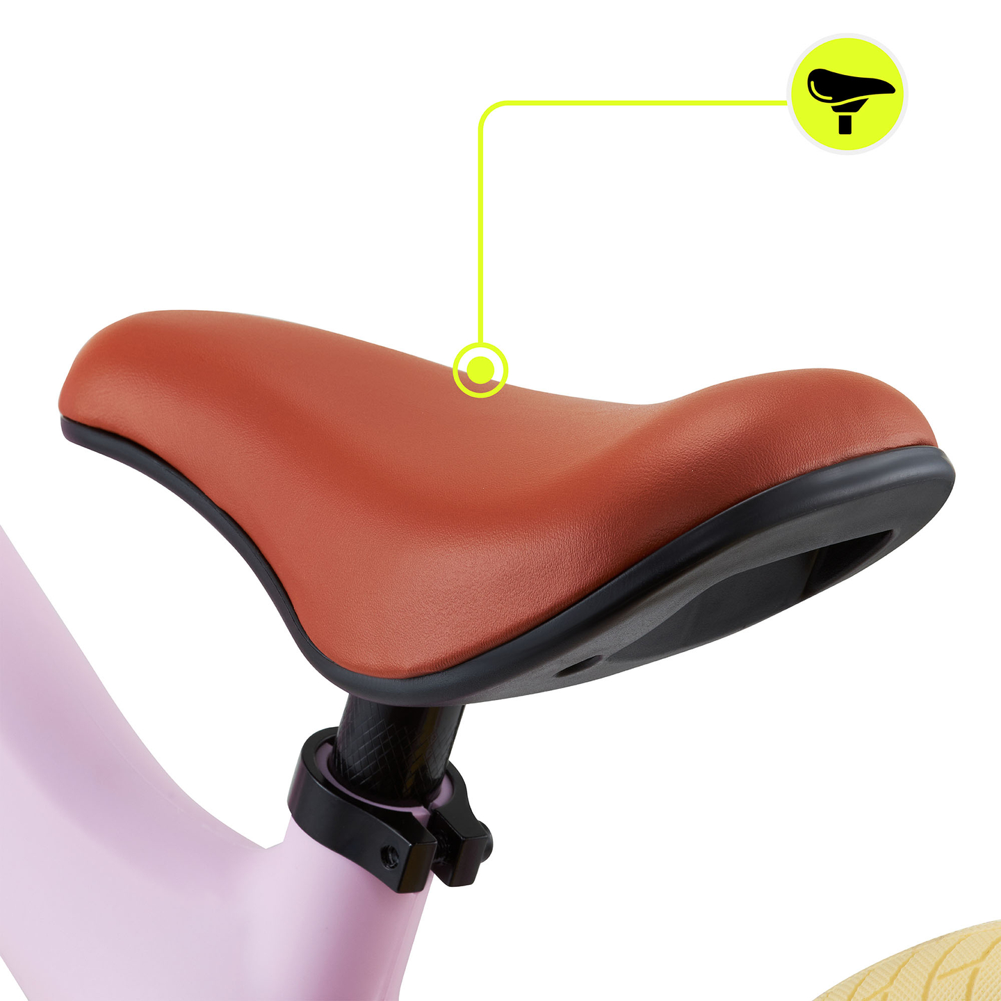 "HyperMotion Marcelo" vaikiškas krosinis dviratis - rožinis