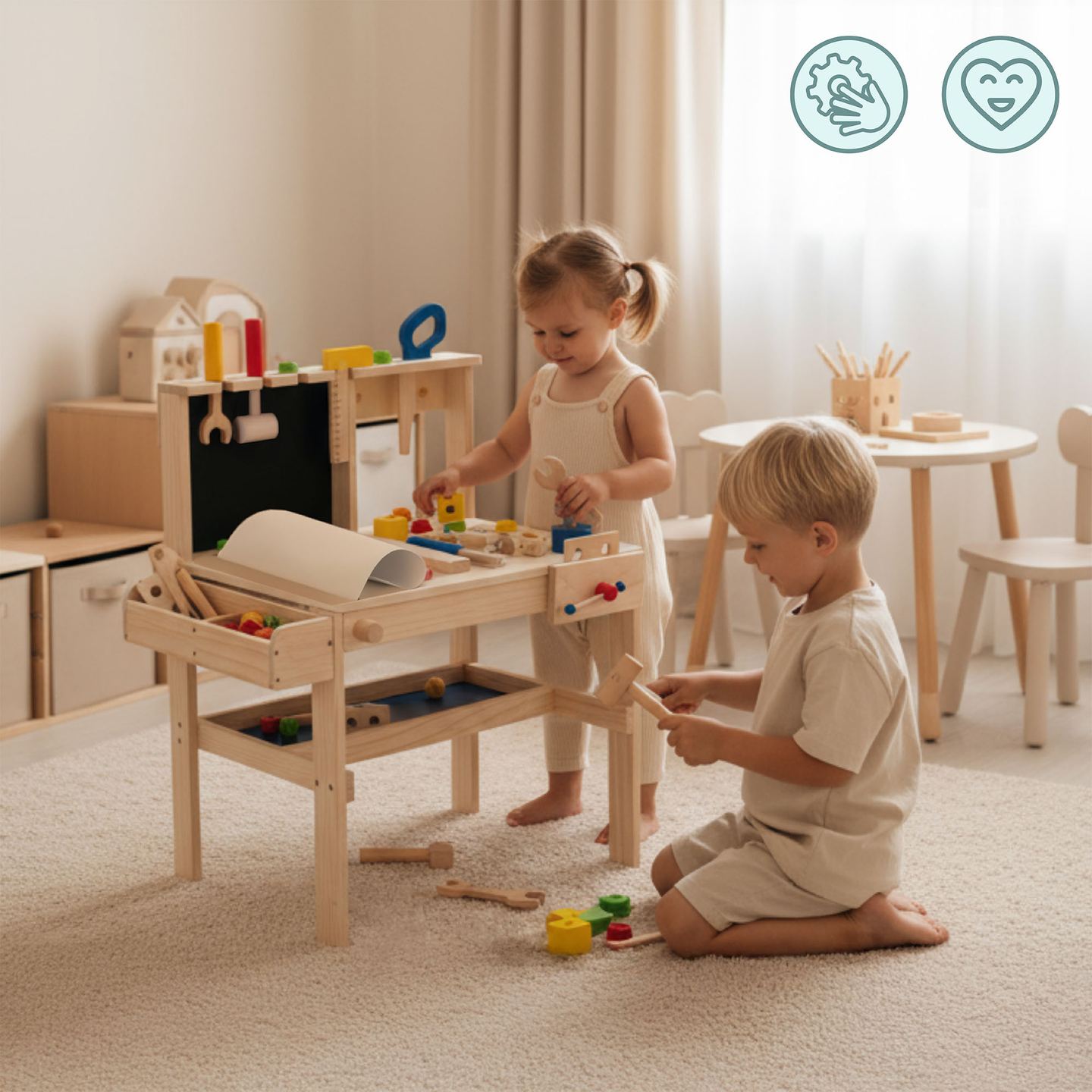 Medinis "pasidaryk pats" rinkinys XXL - 75 dalys