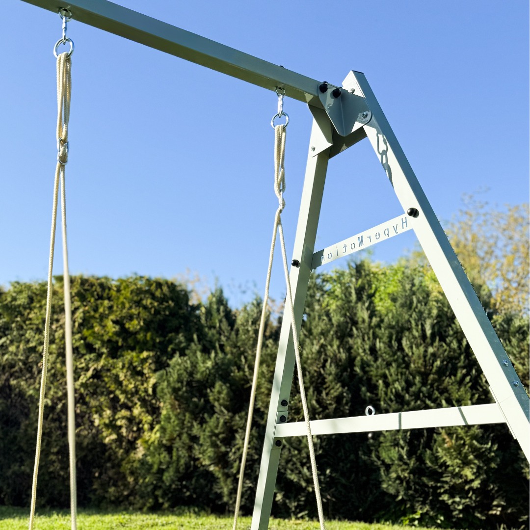 Plieninis rėmas sodo sūpynėms arba hamakui