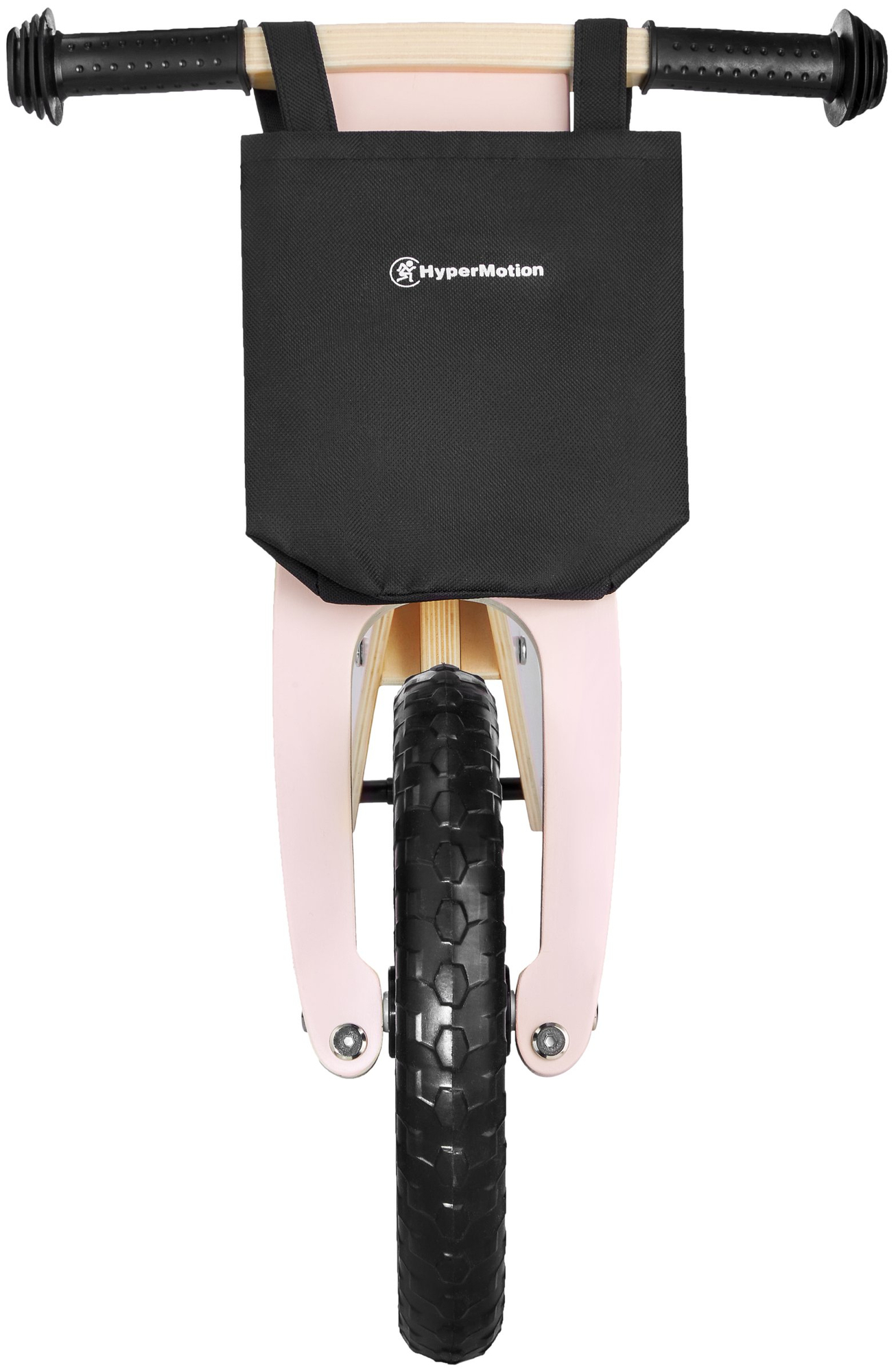 "HyperMotion LEXI" medinis bėgimo dviratukas su putplasčio ratukais, itin lengvas - rožinis