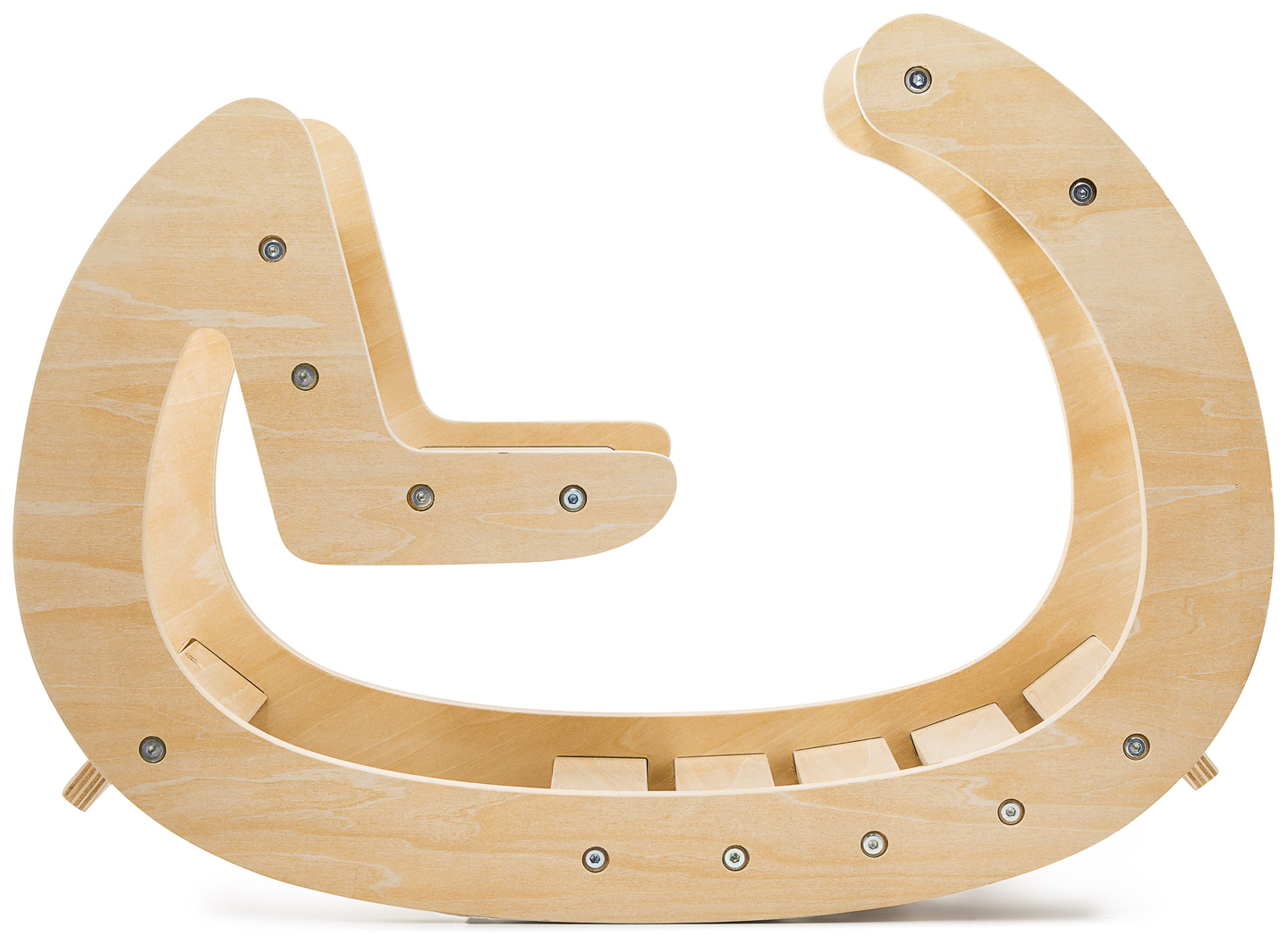 Montessori medinė žaidimų aikštelė - natūralaus medžio supynės - nuo 12 mėn.