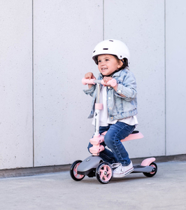 "HyperMotion" 3in1 balansinis triratukas - rožinis