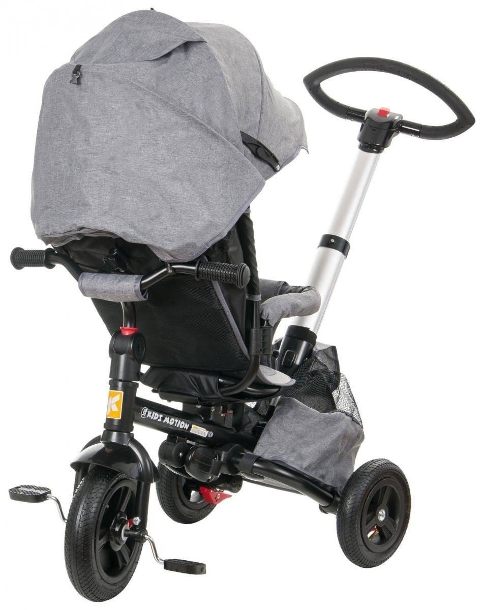 "Tobi Velar" triratis + lietaus plėvelė - pilka