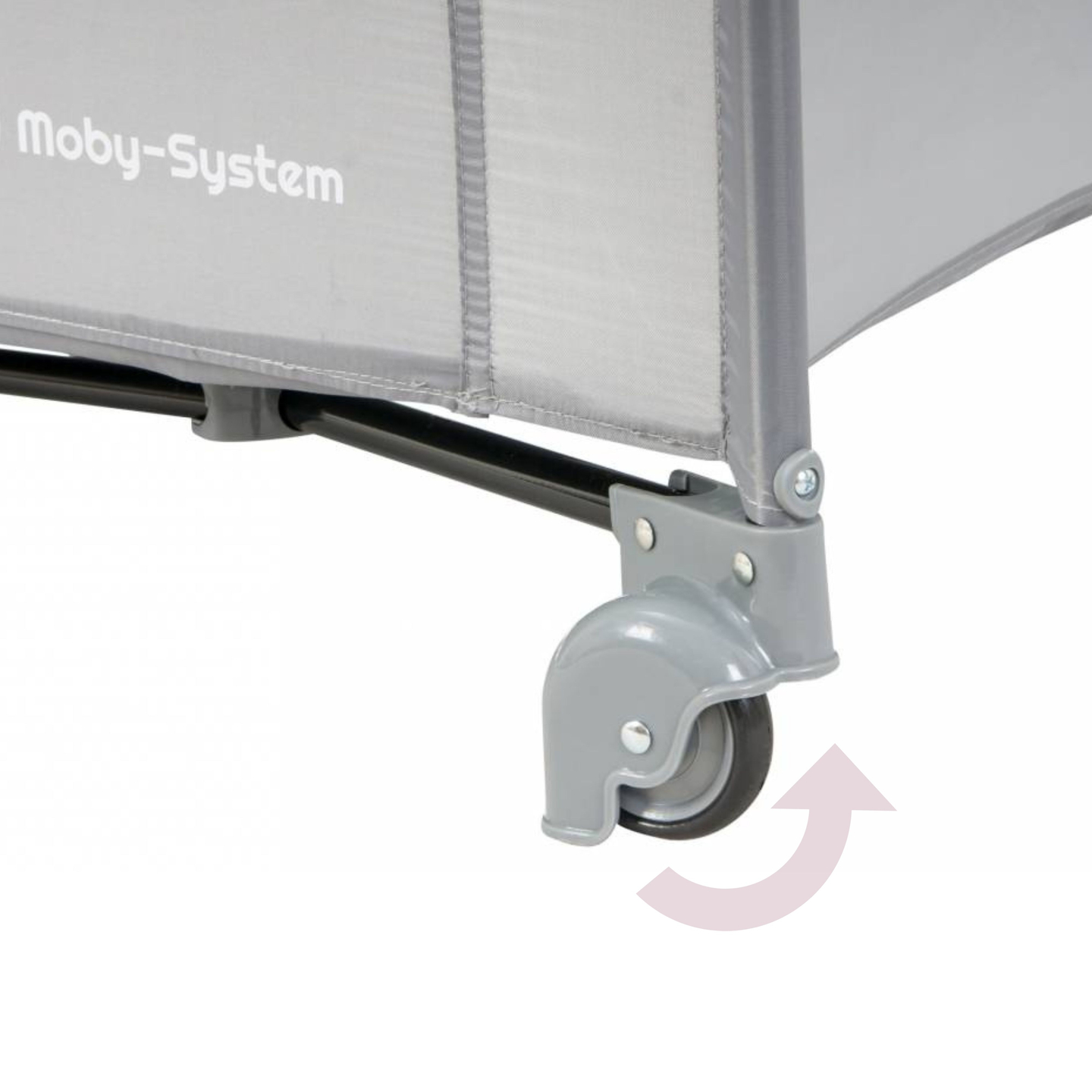 "Happy Traveller BASIC" kelioninė lovytė - pilka