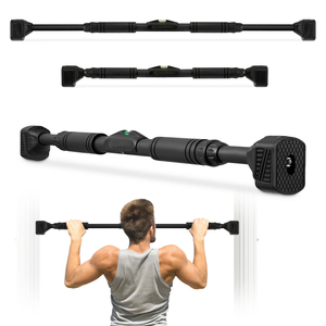 HyperMotion reguliuojamas prisitraukimų skersinis 74–100 cm, 200 kg, juodas