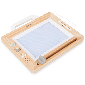 Medinė iškarpų knygelė su antspaudais - piešimo lenta