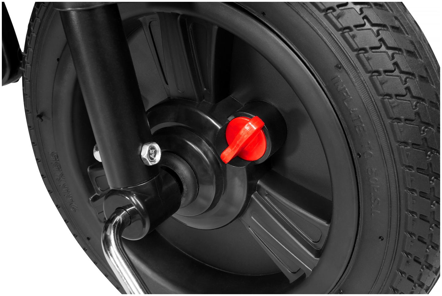 "Tobi Velar" triratukas + lietaus plėvelė - rožinė