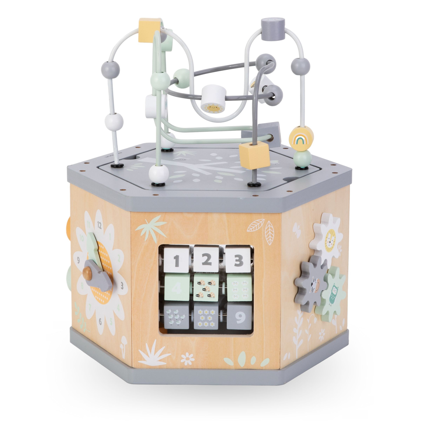 Interaktyvus 7-in-1 medinis mokomasis kubas - motorinė kilpa