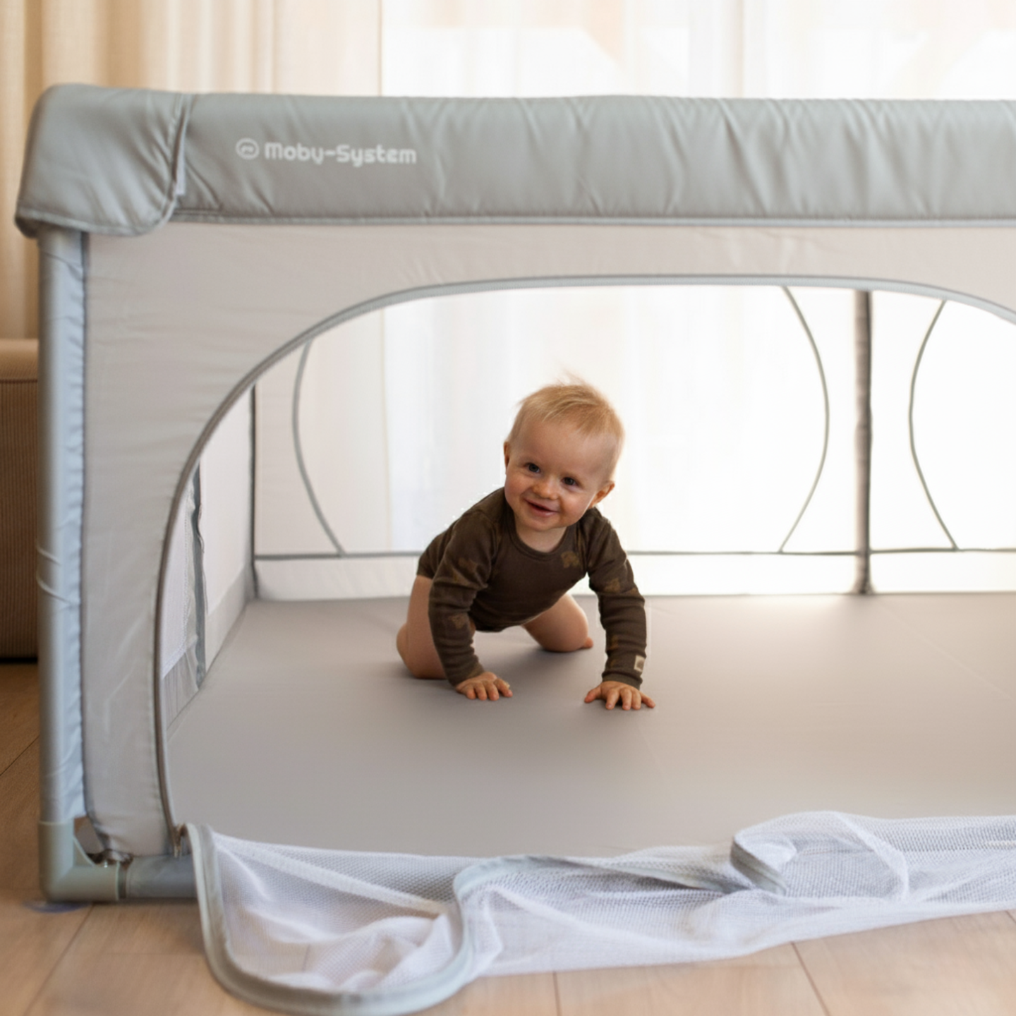 Didelė žaidimų aikštelė 200 cm x 180 cm - kūdikių žaidimų aikštelė, sausas baseinas