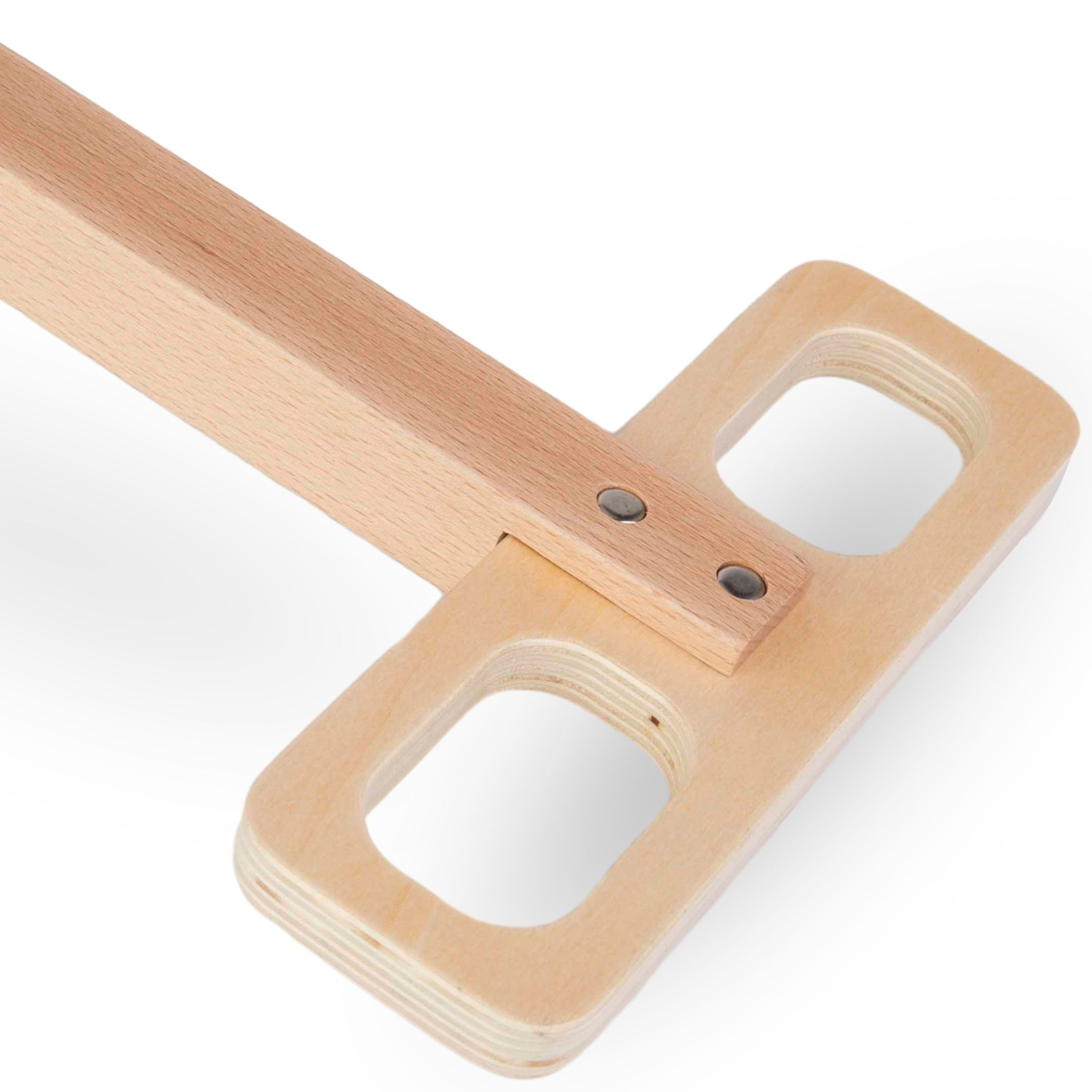 Medinis žaislinis vežimėlis - traukiama priekaba