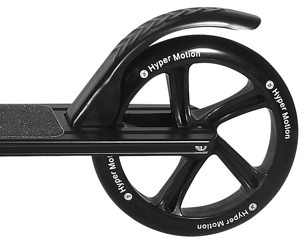 "HyperMotion ROCKSTER" paspirtukas - Juodas
