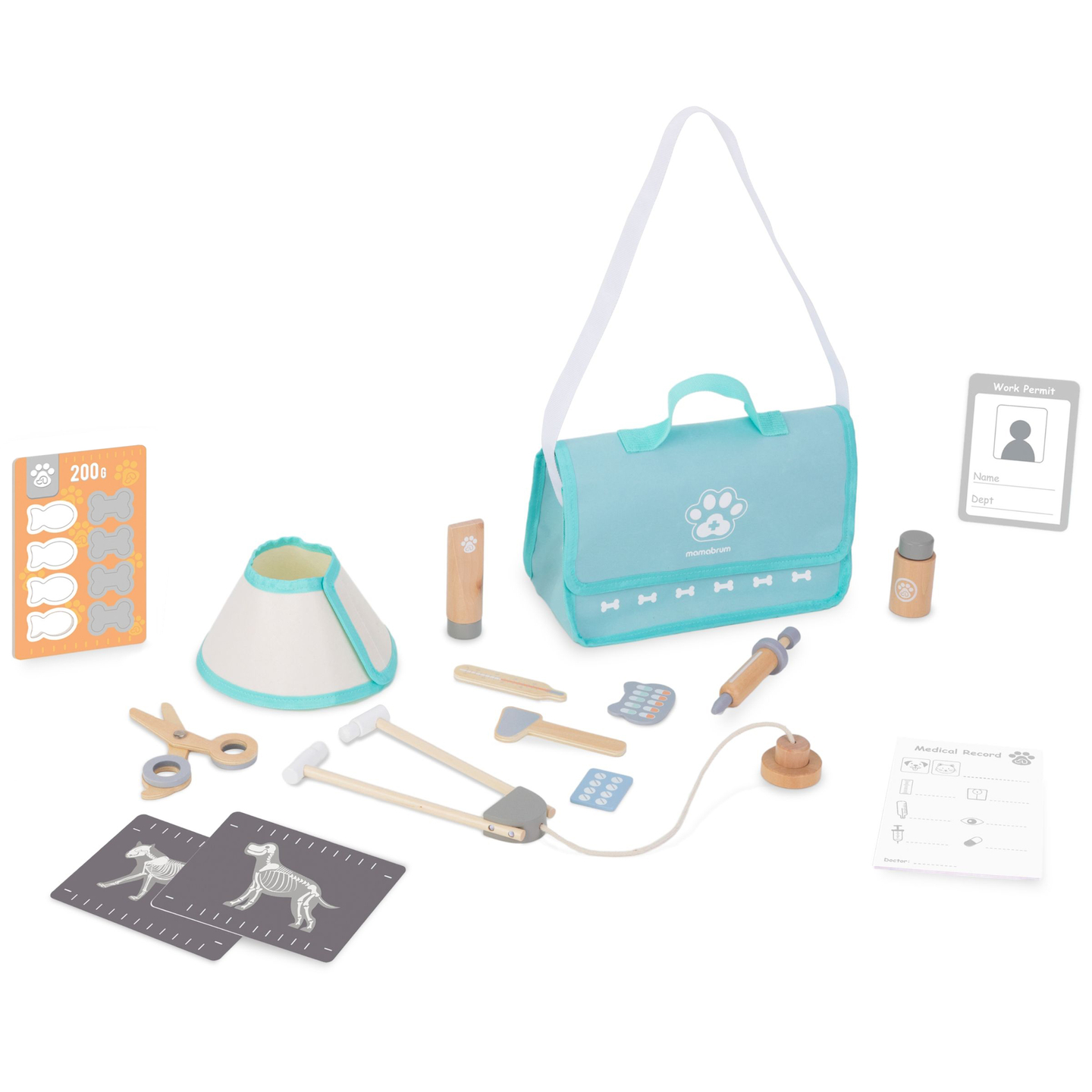 Medinis veterinarijos gydytojo rinkinys