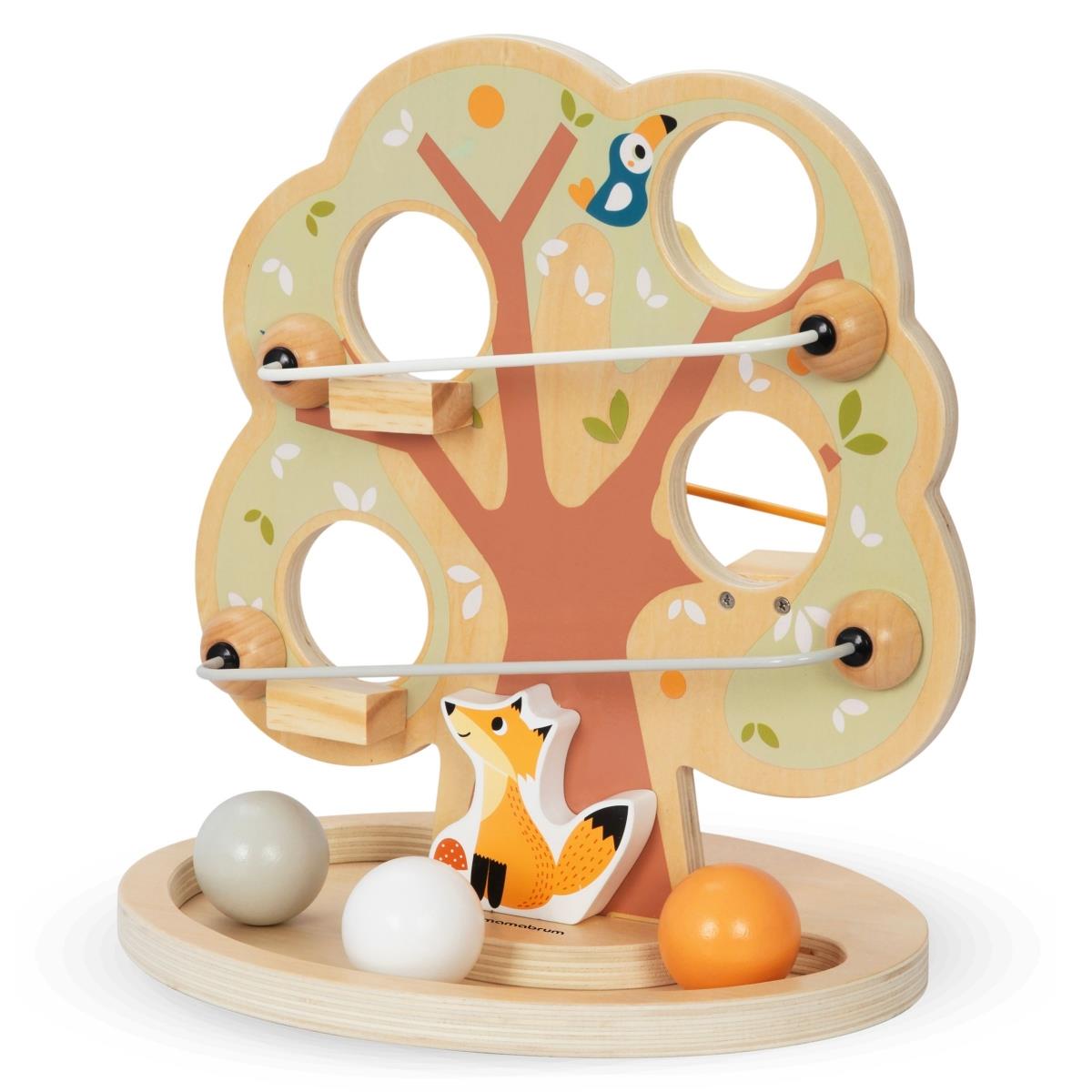 Medinis kamuoliukų nusileidimo takas - Žalias medis