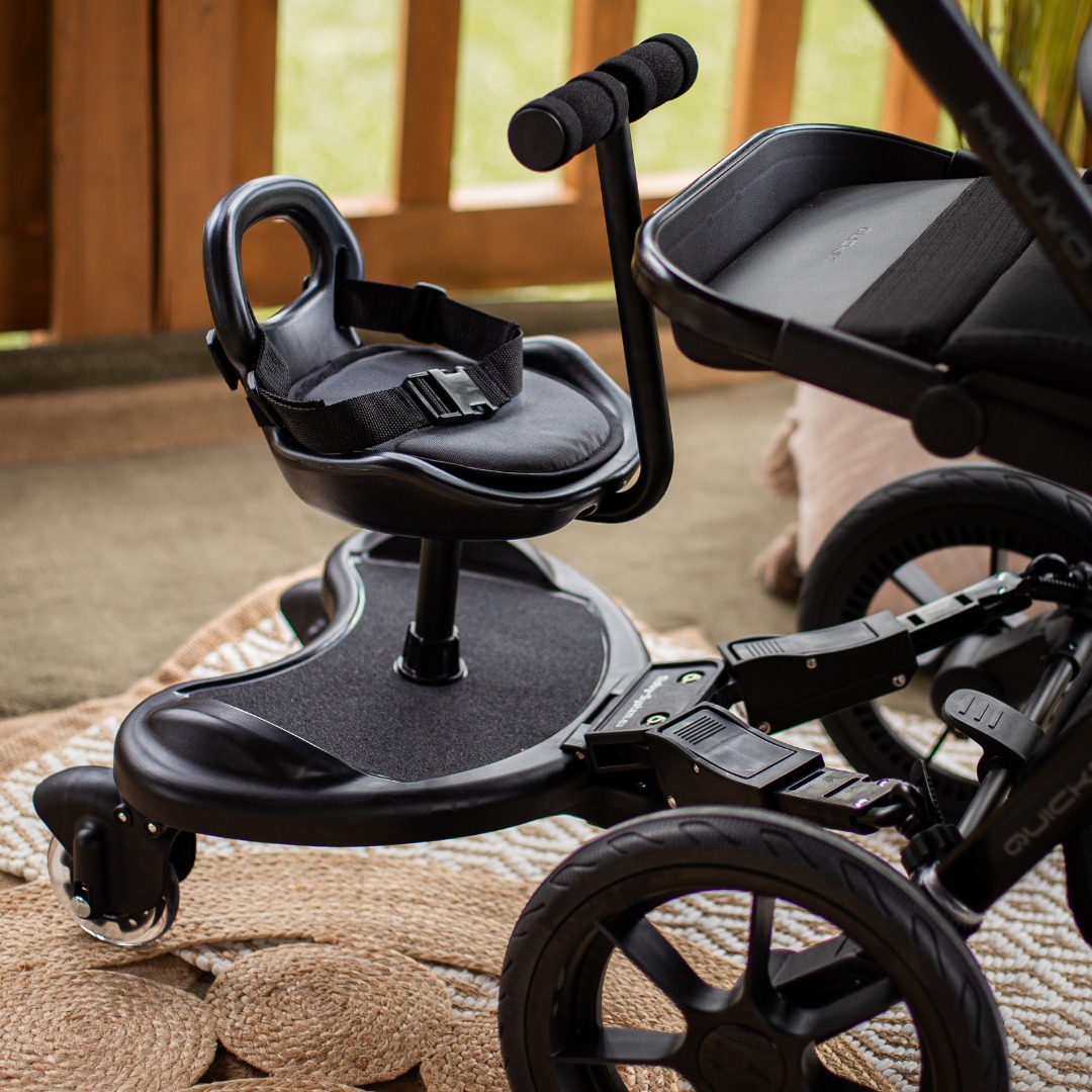 MR BUGGY neįgaliųjų vežimėlio pailginimas su sėdyne - LED ratai