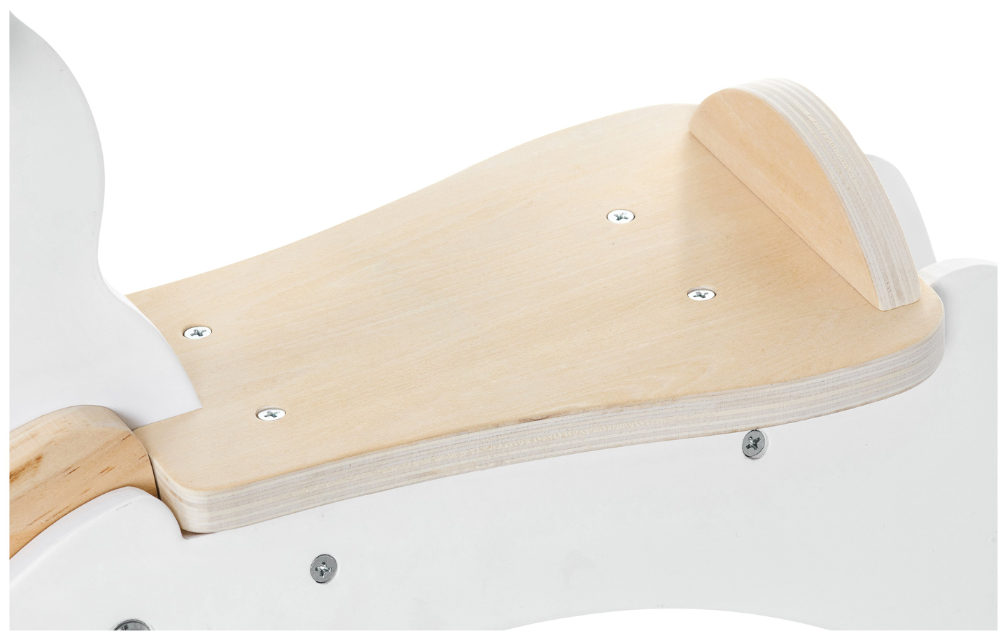 Medinis supamasis arklys - baltas - nuo 12 mėnesių.