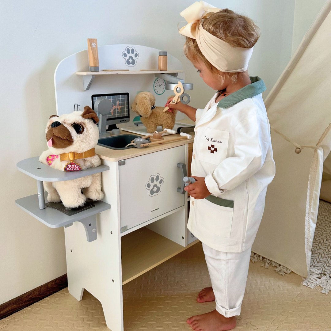 Gyvūnų ligoninė - medinis rinkinys