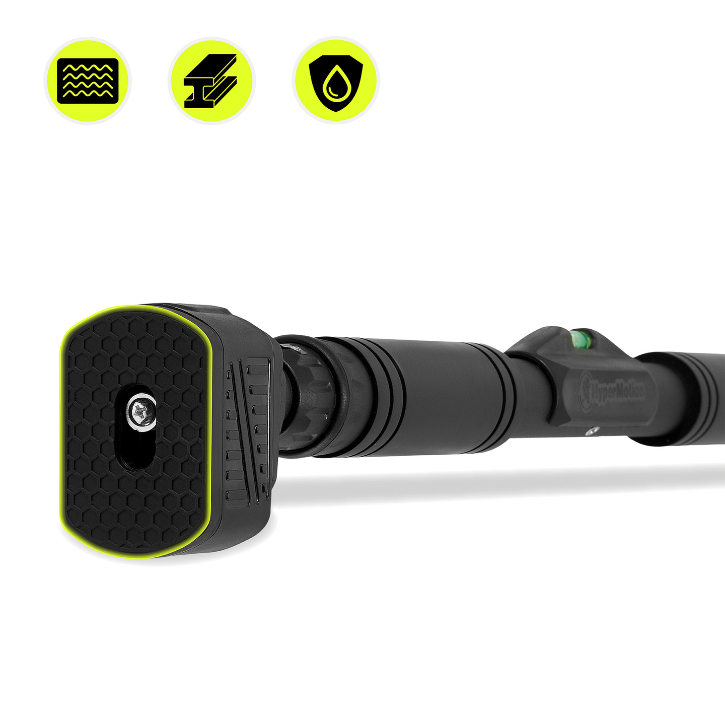 HyperMotion reguliuojamas prisitraukimų skersinis 74–100 cm, 200 kg, juodas